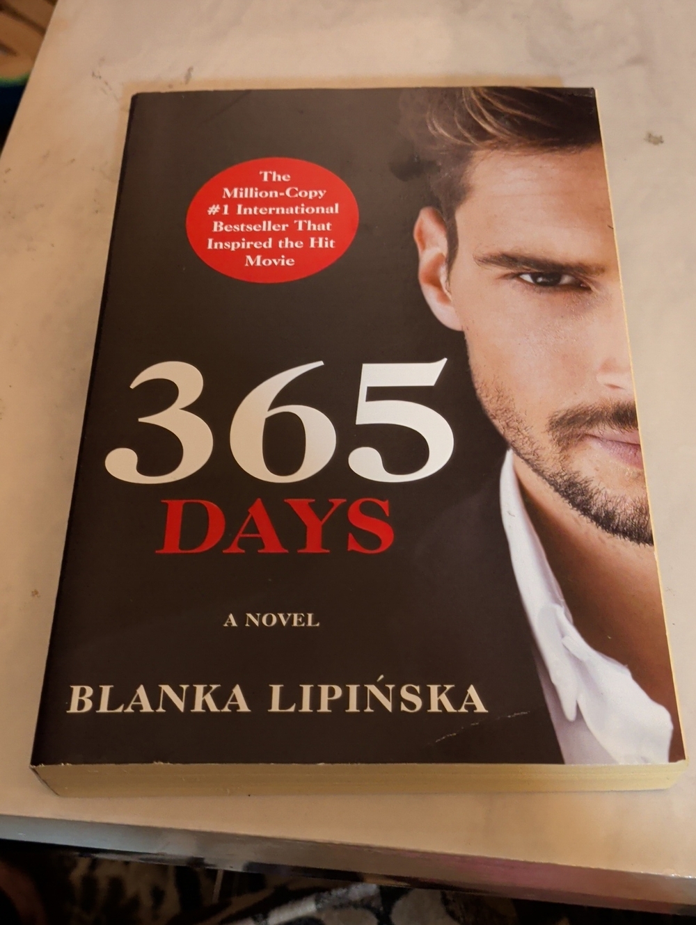 365 Days by Blanka Lipińska – Black & Red Paperback Novel